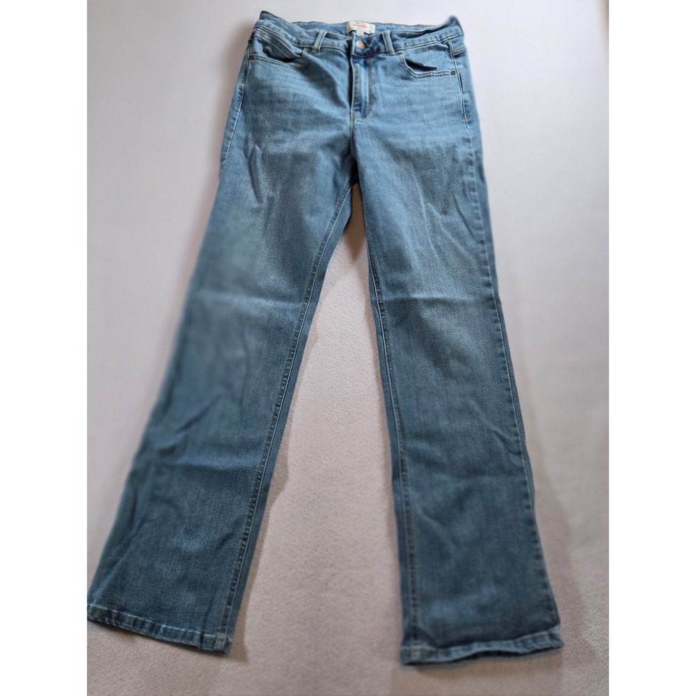 Wrangler 6 High-Rise Bootcut Stretch Jeans Medium Wash 1802564 Western Denim